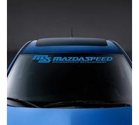 JHGFVBG Adesivi per Protezione Solare, per Mazda Striscia Parasole per Parabrezza Auto,Adesivi Decorativi,Accessorio per striscioni,C