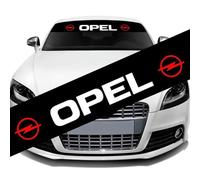 JHGFVBG Adesivi per Protezione Solare, Per Opel Astra K Corsa F Combo E Grandland X Insignia CT Mokka Striscia Parasole per Parabrezza Auto,Adesivi Decorativi,accessorio per striscioni