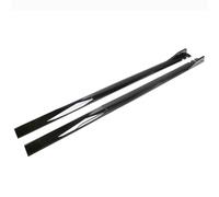 JHGFVBG Minigonna Laterale Auto per Alfa Romeo Giulia Stelvio Mito Giulietta Tonale 147 156 159, Splitter Lip, Spoiler per Minigonne Laterali, Plastica, Vernice Lucida, Colore A