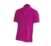 JHK510 Polo Regular da uomo fucsia XXL
