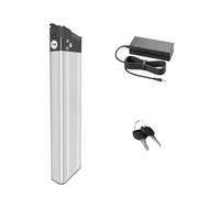 JHKJ Batteria agli ioni di Litio da 48V, 8Ah, 10Ah, 12Ah, 14Ah, Batteria Pieghevole al Litio da 36V per Bici elettrica con Caricabatterie per Kit di conversione Motore da 280W a 500W,48v10.4ah