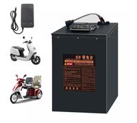 JHKJ Batteria agli ioni di Litio per Moto elettrica da 60 V, 30 Ah, 35 Ah, 40 Ah, 50 Ah, 60 Ah, per Bici elettrica, Batteria agli ioni di Litio da 60 Volt per motorino, Triciclo,60v,35Ah