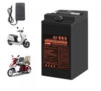 JHKJ Batteria agli ioni di Litio per Moto elettrica da 60 V, 30 Ah, 35 Ah, 40 Ah, 50 Ah, 60 Ah, per Bici elettrica, Batteria agli ioni di Litio da 60 Volt per motorino, Triciclo,60v,60Ah