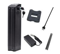 JHKJ Batteria al Litio da 36 V 10 Ah 15 Ah 17,5 Ah Batteria al Litio Integrata da 48 V 8 Ah 12 Ah 14 Ah con Blocco di Sicurezza Batterie di Ricambio per Bici elettrica,4pin 36v13ah