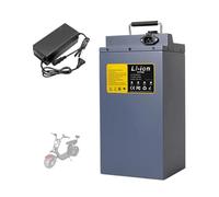 JHKJ Batteria al Litio da 48 Volt Batteria agli ioni di Litio da 48 V 15 Ah 20 Ah 25 Ah con Impugnatura della Batteria e chatger per Kit Motore da 700 W 950 W 1200 W,48v20ah