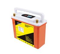 JHKJ Batteria al Litio Ferro fosfato da 12 V 30 Ah, Batteria di accumulo di energia Inverter da 12,8 V per Kit Motore da 50 W a 360 W con Schermo di visualizzazione della Batteria