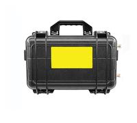 JHKJ Batteria al Litio Lifepo4 da 12,8 V, Batteria al Litio da 100 AH per Kit Motore da 1280 W con Maniglia Portatile per Batteria di Backup per Carrello da Golf Solare per Camper