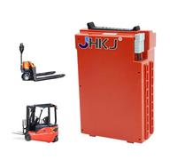 JHKJ Batteria al Litio LiFePO4 per transpallet Elettrico da 24 V 20 Ah 30 Ah 40 Ah Batteria per Carrello elevatore Elettrico da 48 V 15 Ah 20 Ah,24v 20ah