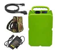 JHKJ Batteria al Litio per Attrezzi da Giardino 24V 12Ah 30Ah Batterie per Tosaerba Elettrico Tea Picker 48V 16Ah 20Ah Batteria di Ricambio con caricabatteria,24v30ah