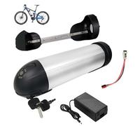 JHKJ Batteria al Litio per ebike a Forma di Bottiglia da 36 V 10 Ah 12 Ah 14 Ah 8 Ah Batteria per Bicicletta elettrica a Forma di bollitore da 48 V 8 Ah 9 Ah 11 Ah,36v 10ah