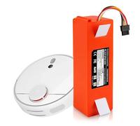 JHKJ Batteria di Ricambio al Litio per Robot spazzaneve da 14,4 V, 5200 mAh e 6500 mAh, per aspirapolvere di Nuova Generazione, Serie C10/S50/T6,14.4v6500mah