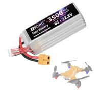JHKJ Batteria Lipo 6S 22,2V 3300mAh 3500mAh Batteria al litio 22,2V Batterie ricaricabili 6S Batterie per droni per kit motore 50W - 78W con porta T/XT60/XT90,22.2v3500mah xt60