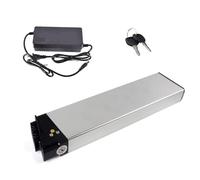JHKJ Batteria per Bici elettrica da 36V 10,4Ah Batteria al Litio Integrata Pieghevole da 48V 12Ah per Kit Motore per Bici elettrica da 320W-670W con Porta a 5 Pin e Blocco di Sicurezza,48v12ah