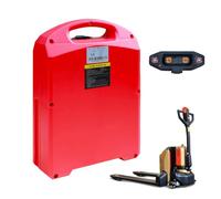 JHKJ Batteria per Carrello elevatore Elettrico 24V 20Ah 30Ah 40Ah Batterie per transpallet Elettrico LiFePO4 48V 15Ah 20Ah per Motore CBD15J/CBD18/20-LI3,24v 30ah