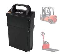 JHKJ Batteria per Carrello elevatore Elettrico a 24 V | Batteria al litio-ferro-fosfato da 24 V 20 Ah per transpallet, con spia luminosa, compatibile con EPT12-EZX/MT12