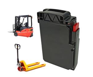 JHKJ Batteria per Carrello elevatore Elettrico da 24 V 20 Ah, Batteria per transpallet da 24 Volt, batterie LiFePO4 con Maniglia per Motore del Carrello elevatore F5PRO EPT15-EZ