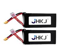 JHKJ Batteria per droni 6S da 9000 mAh, 9500 mAh, 10000 mAh, 22,2 V 100C, Batteria LiPo Adatta per droni, elicotteri, Aerei, Auto, Barche e Camion radiocomandati.,6s,10000mAh