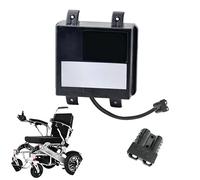 JHKJ Batteria per Sedia a rotelle elettrica da 24V 12Ah 15Ah 20Ah 25Ah Batteria Ricaricabile da 24 Volt con Protezione BMS Batterie al Litio da 24V per Motore da 280W-600W,Black Anderson 24v15ah