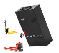 JHKJ Batteria per transpallet Elettrico da 48 V, Batteria LiFePO4 da 48 V 15 Ah per carrelli elevatori elettrici, Ideale per operazioni di carico e Scarico di Camion.