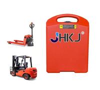 JHKJ Batterie per carrelli elevatori elettrici 24V 48V 15Ah 20Ah 30Ah 40Ah Batterie per transpallet elettrici Batterie LiFePO4,48v 20ah