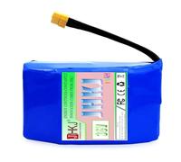 JHKJ Pacco Batteria in PVC da 36 V, 4,4 Ah, 5,2 Ah, Batteria al Litio da 36 V per Kit di conversione Motore da 50 W a 200 W, batterie per Auto Twist da 36 Volt con Spina XT60,36v5.2ah