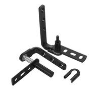 JHKNNK 2 pezzi Cerniere per Porte Battenti Doppia Azione in Acciaio Inox Autogiudenti con Molla di Richiamo Apertura Bidirezionale e Supporto Pesante per Interni ed Esterni