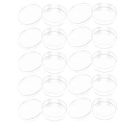 JHKNNK 20 Piastre di Coltura Trasparenti con Coperchio in Plastica da 35mm per Laboratorio, Capsule di Petri Resistenti per Colture Cellulari e Ingegneria Tissutale, Forniture