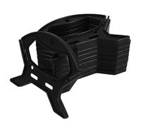 JHKNNK Avvolgicavo e Organizer per Bobine, 10 Pezzi in Plastica Resistente, Bordi Lisci, per Gestione Cavi Audio/Video in Casa e Ufficio