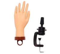 JHKNNK Mano per Pratica Unghie Supporto Regolabile per Esercitarsi in Nail Art e Formazione Professionale Estetica