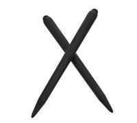 JHKNNK Penna Stilo Doppia Estremità per Lavagna Bianca, Set da 2 Pennini in ABS Nero, Pennino Touchscreen per Scrittura Precisa su Schermo Interattivo, Uso Scolastico e Ufficio
