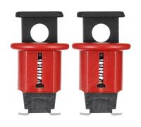 JHKNNK Perno di Bloccaggio Interruttore Miniatura, 2 Pezzi, Blocco Sicurezza Elettrico per Interruttori Automatici in Ambito Industriale