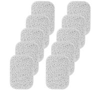 JHKNNK Portasapone da Doccia e Cucina 10 Pezzi in Materiale Resistente, Autodrenante e Antiscivolo, per Saponi Decorativi e Spugne in Ambienti Domestici