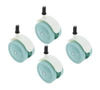 JHKNNK Ruote Pivotanti per Deambulatori e Passeggini, Set da 4 Pezzi Estraibili Design a Spina, Manutenzione Semplice per Ragazzi e Ragazze in Movimento