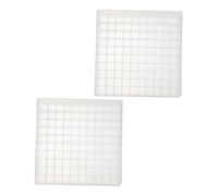 JHKNNK Scatola di Immagazzinaggio per Tubi Microcentrifuga 2 Pezzi 100 Scomparti, Resistente Agli Urti in Pp, per Tubi da 1.5ml 1.8ml 2ml, per Laboratorio