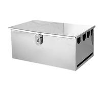 JHKNNK Supporto per Taglierina in Acciaio Inossidabile a 4 Scomparti Coperchio, Porta Utensili da Cucina Multi-slot Robusto per Organizzazione Domestica e Sicurezza negli Ambienti Cucina