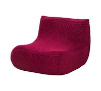 JHLD Copridivano Senza Braccioli Elasticizzato 1 Posti, Elasticizzato Spandex Fodera Per Divano Letto Lavabile In Lavatrice Fodera Per Divano Letto Per Camera Da Letto Soggiorno-vino rosso-1 posto