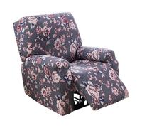 JHLD Copripoltrona Elastico Relax 4 Pezzi, Copripoltrona Relax Reclinabile 1 Posti Spandex Copripoltrona Reclinabile Lavabile Divano Protector Slipcovers-41-4 pezzi