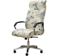 JHLD Coprisedia Da Ufficio Elasticizzato, Fodere Per Sedie Da Ufficio Stampato Coprisedia Elasticizzato Spandex Coprisedia Per Sedia Da Ufficio Per Sedia Da Ufficio Sedia Girevole Da Ufficio-E-medio