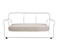 JHLD Copriseduta Divano Elasticizzato 3 posti Beige