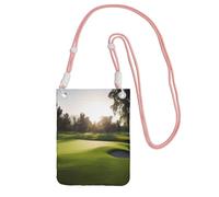 JHLMN Piccole borse a tracolla per le donne borsa del telefono cellulare mini portafoglio del telefono cellulare del campo da golf borsa del telefono cellulare
