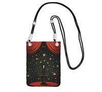 JHLMN Piccole borse a tracolla per le donne borsa del telefono cellulare mini portafoglio del telefono cellulare spettacolo magico borsa del telefono cellulare
