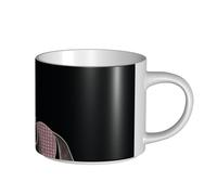 JHLMN Tazza da caffè in ceramica da 425,2 g, tazza da caffè con manico grande, tazza da tè per dressage dressage cavaliere cavallo novità tazze da tè in porcellana grandi tazze da viaggio per uomini