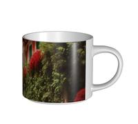 JHLMN Tazza da caffè in ceramica da 425,2 g tazza da caffè con manico grande tazze da tè bella Italia novità tazze da tè grande tazza da viaggio in porcellana per uomini donne ufficio lavoro