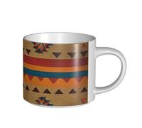 JHLMN Tazza da caffè in ceramica da 425,2 g, tazza da caffè con manico grande, tazze da tè native novità grandi tazze da viaggio in porcellana per uomini donne ufficio lavoro