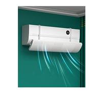 JHLP Deflettore universale multi-angolo regolabile parabrezza - montaggio a parete retrattile condizionatore d'aria per vento anti-freddo, soffiaggio diretto, 17 x 73-103 cm