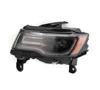 JHMHCOQ Fanale Proiettore Per Jeep Per Grand Per Cherokee 2017 2018 2019 2020 2021 Fari Auto HID Allo Xeno Faro Del Faro DRL Basso Abbaglianti Luci Segnale Girata Luce Auto Lampada(Only left side)