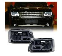 JHMHCOQ Fanale Proiettore Per Land Per Rover Per Range Per Rover Per Vogue L322 2018 2019 2020 2021 4 Tipo Lente LED Faro Anteriore Aggiornamento Testa Lampada LH RH Lato Auto Lampada