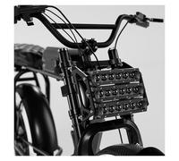 JHMHCOQ Faro Moto FANALE ANTERIORE Per Super73 S1/S2/Z/ZX/Z Per MIAMI/R/RX Per/S/Z/R Per ADVENTURE Kit fari a LED 12V Luce per bici elettrica(Two lights)