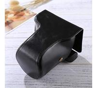 JHMJHM Cámara Bolsa de Accesorios de la cámara Bolsa de Cuero PU de cámara con Cuerpo Completo para FUJIFILM X-E