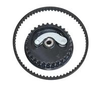 JHMTOSD Kit Cinghia dentata e Ruota dentata puleggia Albero a camme Adatto for Motore Honda GX25 a 4 Tempi Sostituisci la Parte 14320-Z0H-010(1 Set)